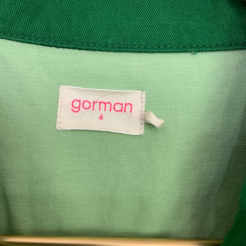Gorman UK 6 US 2 Dee Green Colorblock Boiler Suit Coveralls Jumpsuit Pockets - Picture 7 of 9